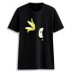 Casual Women's T Shirt Banana Cartoon Print Short Sleeve